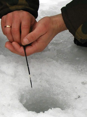 Зимняя рыбалка 2013 - озеро Раздольное