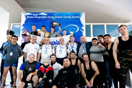 В Азербайджане определились первые победители турнира по спортивной подводной стрельбе