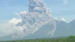 Гватемала, извержение вулкана.