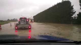 Новая Зеландия наводнение июнь 2014