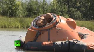 Тренировка космонавтов на воде