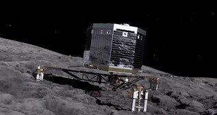Посадка зонда Philae на комету 67P/Чурюмова-Герасименко