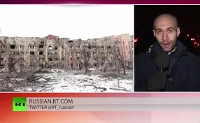 Донецк подвергся артиллерийскому обстрелу 19.02.2015