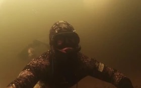 Подводная Охота 2015  Дневная нырялка в феврале