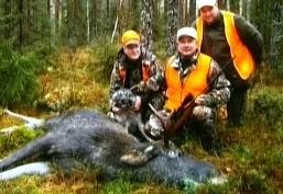 Охота на лося в Финляндии