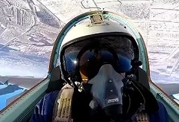 Тренировочные полеты Як-130, съемки из кабины