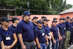 Саакашвили попробовал себя в роли полицейского