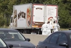 В Австрии нашли грузовик с телами 70 мигрантов