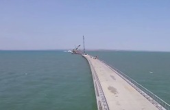 Первую часть моста до Крыма откроют этой осенью