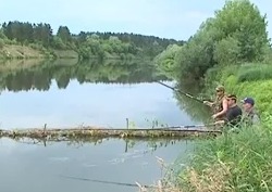 Рыбалка на реке Сура, поплавочная ловля