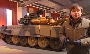 Танковый конвейер всемирно известных русских боевых машин.