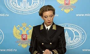 Брифинг Марии Захаровой (официального представителя МИД РФ).