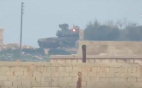 Видео: Т-90 в Сирии выдержал попадание американского ПТУРа TOW.