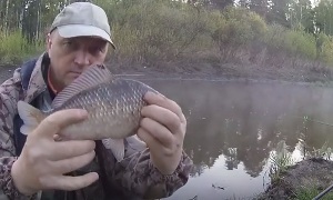 Павел Балушкин: Рыбалка на речке!