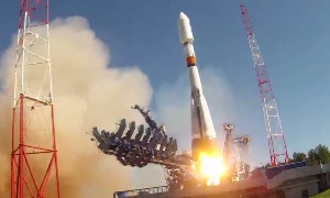 Пуск ракеты Союз-2.1Б с аппаратом Глонасс-М (29.05.2016) | The launch of Soyuz-2.1 B with GLONASS device-M (29.05.2016)