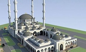 Строительство Соборной мечети Крыма началось сегодня в Симферополе