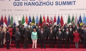 Церемонии фотографирования глав стран G20 (2016)