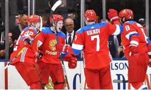 Хоккеисты России обыграли финнов 3:0