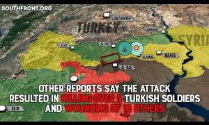 Сирия нанесла авиаудары по туркам в ответ за обстрел своих войск. Русский перевод.