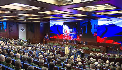 Заседание Министерства обороны России