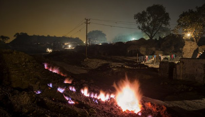 Джхария - город в адском пламени