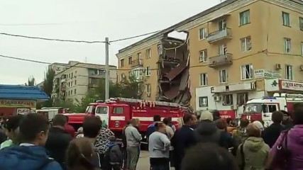 Взрыв газа в доме Волгограда (Видео)