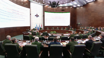 Заседание Минобороны России (27.10.2017)