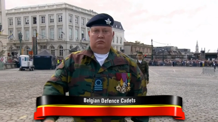 Марш бельгийских курсантов