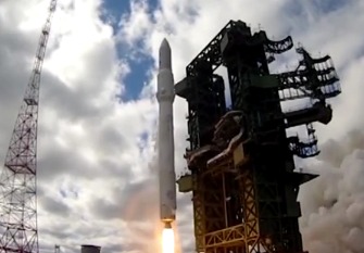 Видео пуска ракеты-носителя легкого класса Ангара-1.2