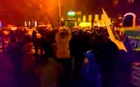 Украинцы доскакались - милиция & финансовый майдан