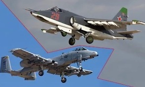 Су-25 Грач против А-10 Thunderbolt