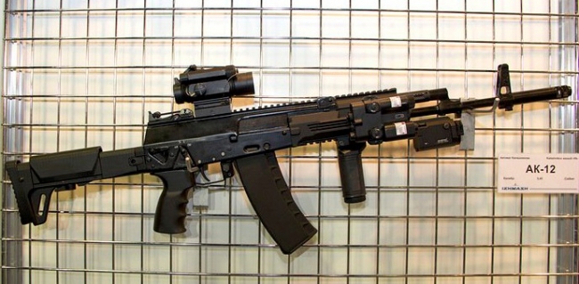 Автоматы Калашникова: АК-12 и АК-15
