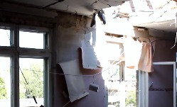 Горловка сегодня: Последствия обстрела ОШ №14 в Горловке утром 25 августа