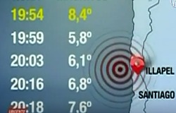 За землетрясением в Чили пришло цунами