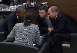 Путин и Обама общаются в кулуарах саммита G20