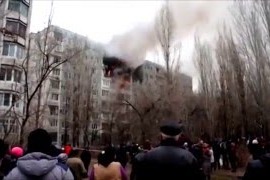 Взрыв дома в Волгограде
