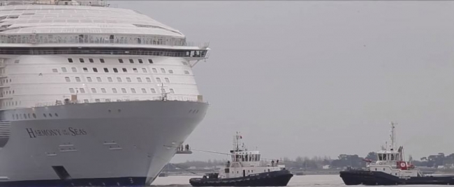 Крупнейший в мире круизный лайнер