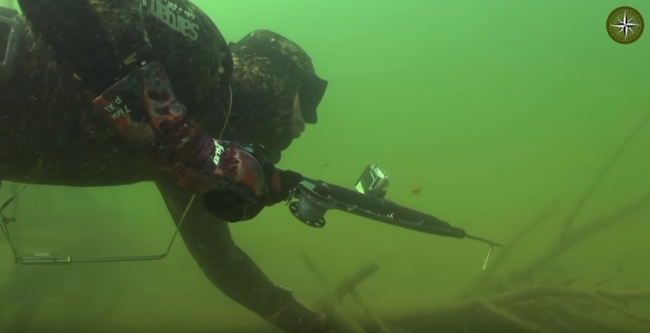 Подводная охота на Десногорском водохранилище