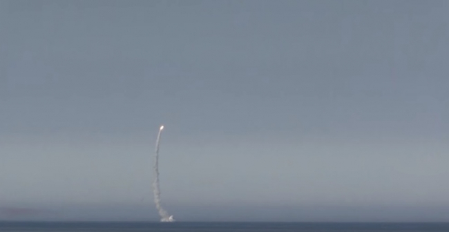 АПЛ Северодвинск: крылатой ракетой Калибр