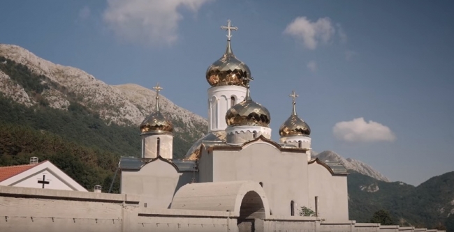 Строительство монастыря Сергия Радонежского