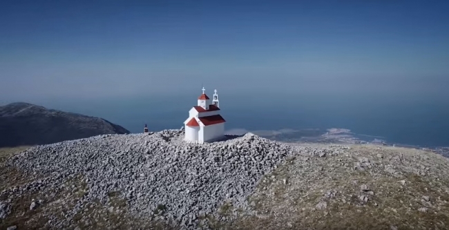 церкви св.Троицы на горе Румия