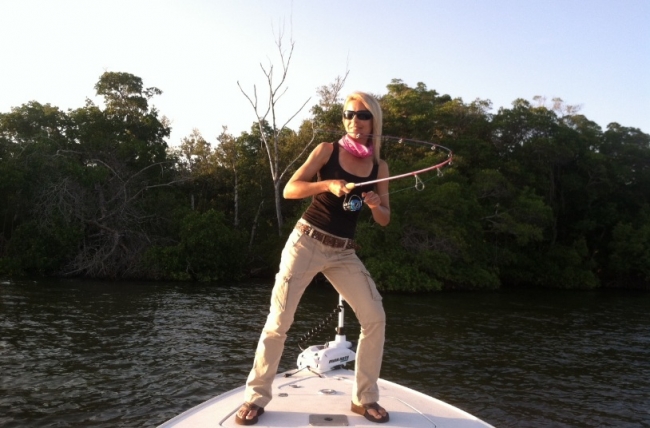 Девчата на рыбалке