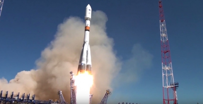 Пуск ракеты Союз-2.1Б с аппаратом Глонасс-М (29.05.2016)