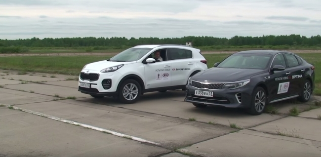 Kia Sportage и Optima 2016