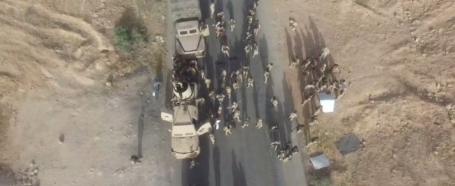 Продвижение сирийской армии в Ракке