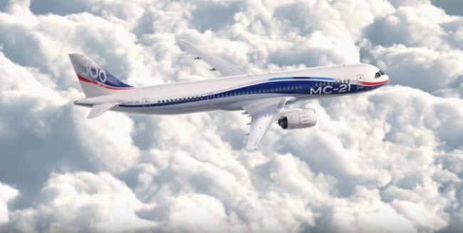 Новый самолете МС-21