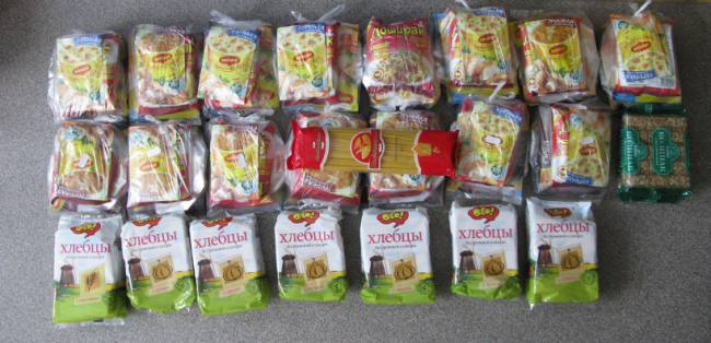 Сублимированная еда для туристов