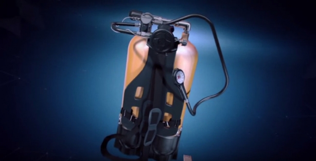 Общее устройство акваланга