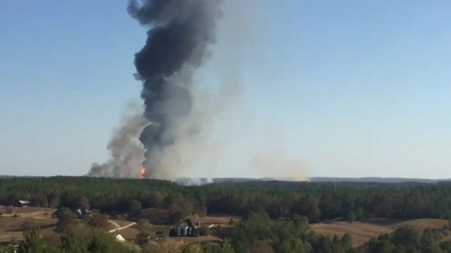 США: Семь человек пострадали (взорвался газопровод)