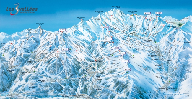 Мерибель - всемирный горнолыжный курорт